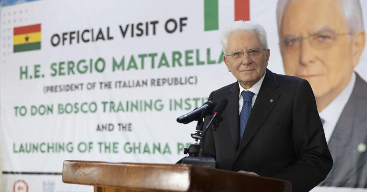 Gana: Presidente italiano visita Centro Dom Bosco de Ashaiman