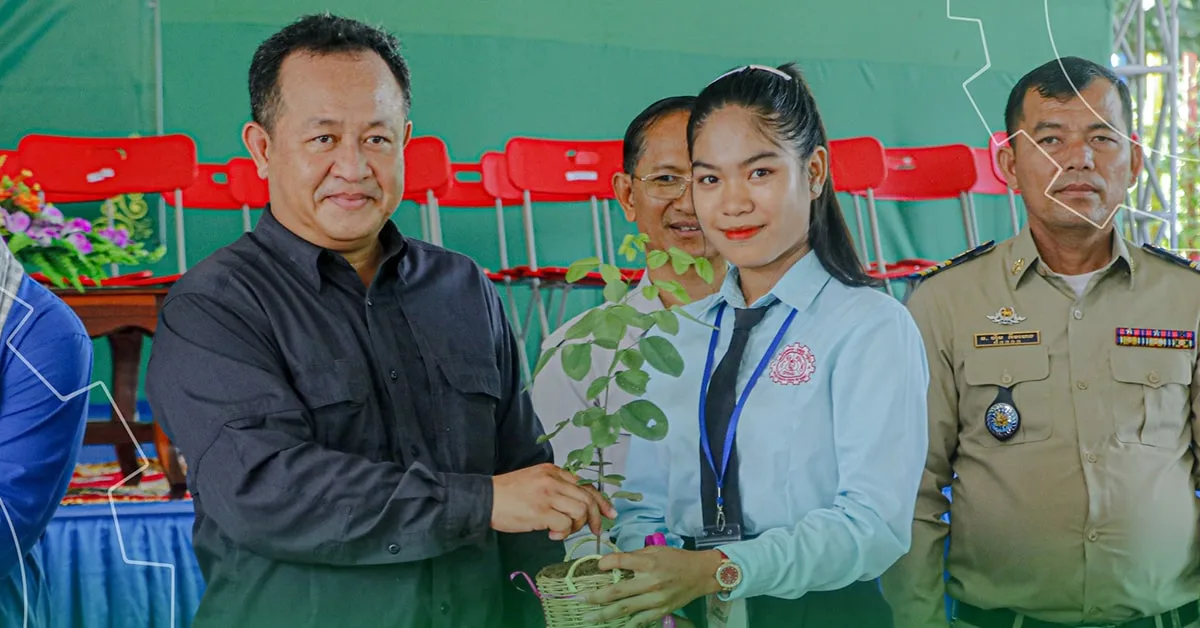 Don Bosco Green Alliance Camboja: Lançado programa “Five Thousand Trees”