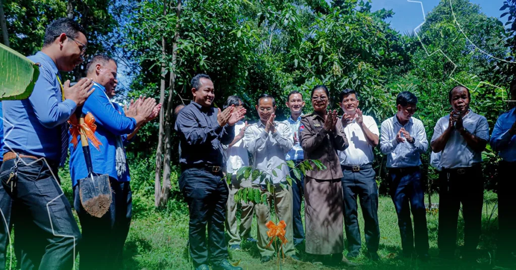 Don Bosco Green Alliance Camboja: Lançado programa “Five Thousand Trees”